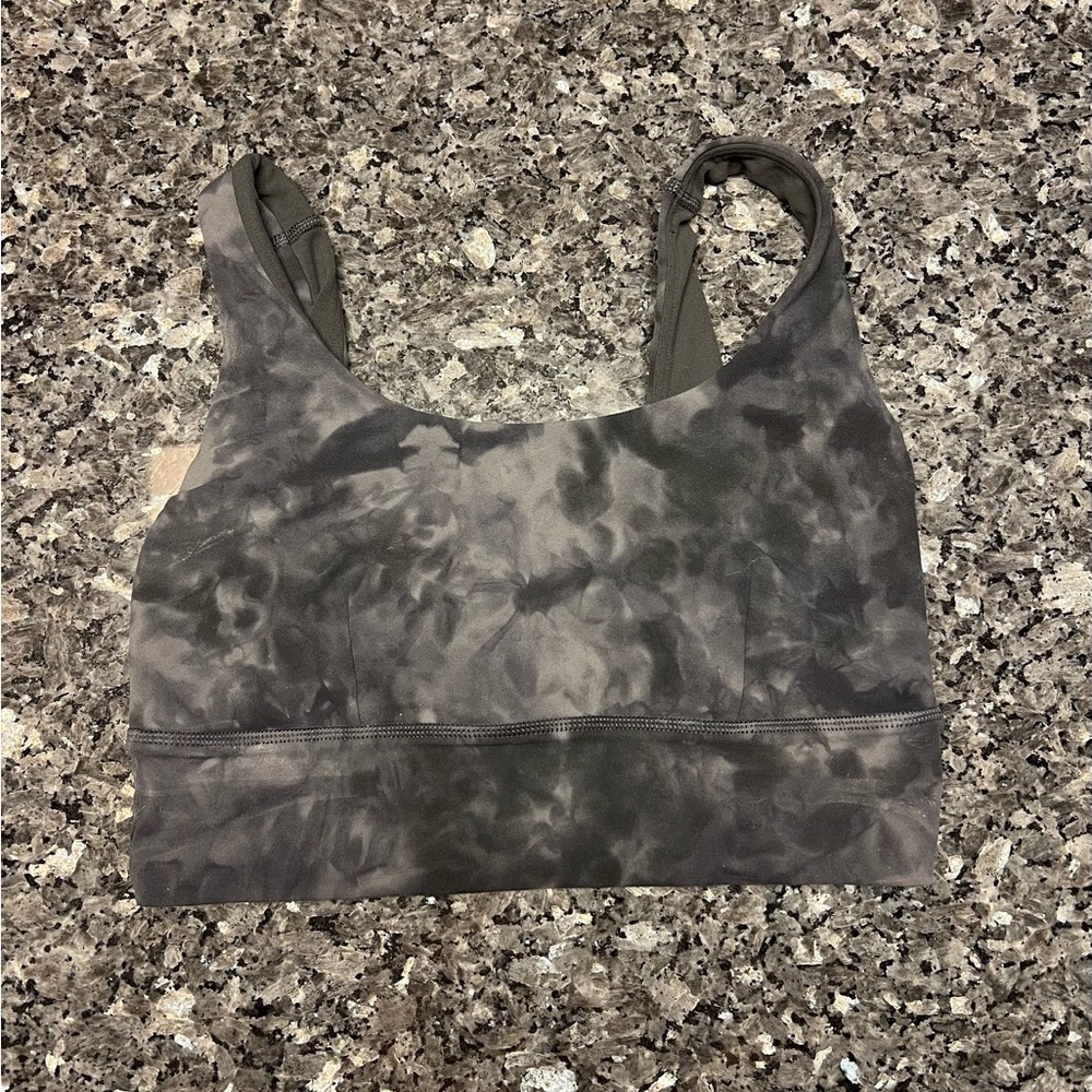 Lululemon Align Bra Light Support, C/D Cup Diamond Dye Pitch Grey Graphite Grey